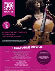 Concert de Femmes Violoncellistes Thtre Molire Affiche