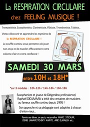 Stage respiration circulaire Feeling Musique Affiche