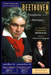 Beethoven : Symphonie n°3 Héroïque Eglise de la Madeleine Affiche